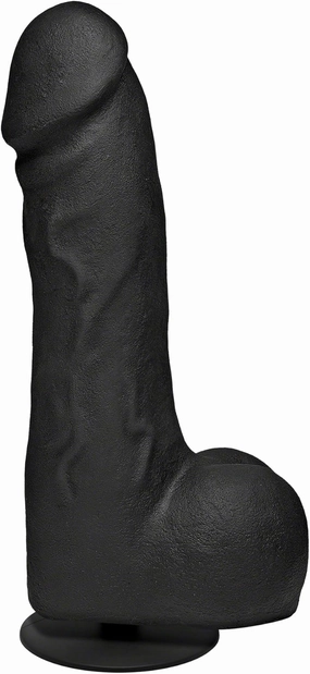 Doc Johnson Merci - The Really Big Dildo 12" - with XL Removable Vac-U-Lock Suction Cup - ULTRASKYN - for Adults Only, Black