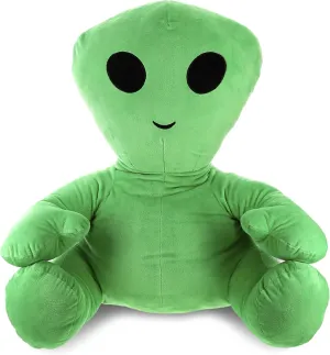 DolliBu Plush Alien Stuffed Toy – Soft Huggable Green Alien, Adorable Space Creature Plushie Toy, Cute Weird Cuddle Gifts for Kids and Adults - 24 Inches