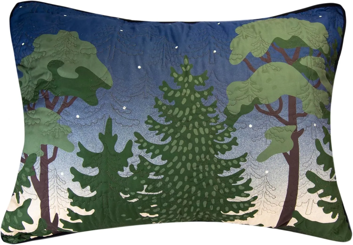 Donna Sharp King Bedding Set - 3 Piece - Bear Cottage Lodge Quilt Set with King Quilt and Two King Pillow Shams - Machine Washable
