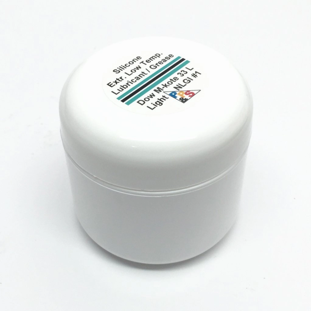 Dow Corning Molykote 33 Light Silicone Low Temperature Bearing Grease Lube, Light NLGI #1 Consistency Grade, 57g or 2oz