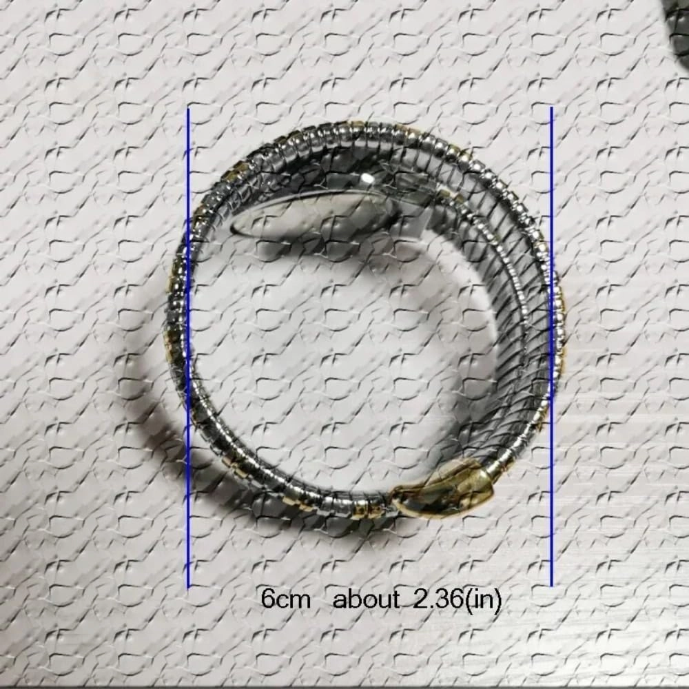 Dress Snake Shape Bracelet Women Watch Top Elegant Waterproof Quartz Jewelry Watches