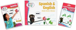 DVD, Board Book & Flashcards : Simple Words and Phrases Spanish Collection