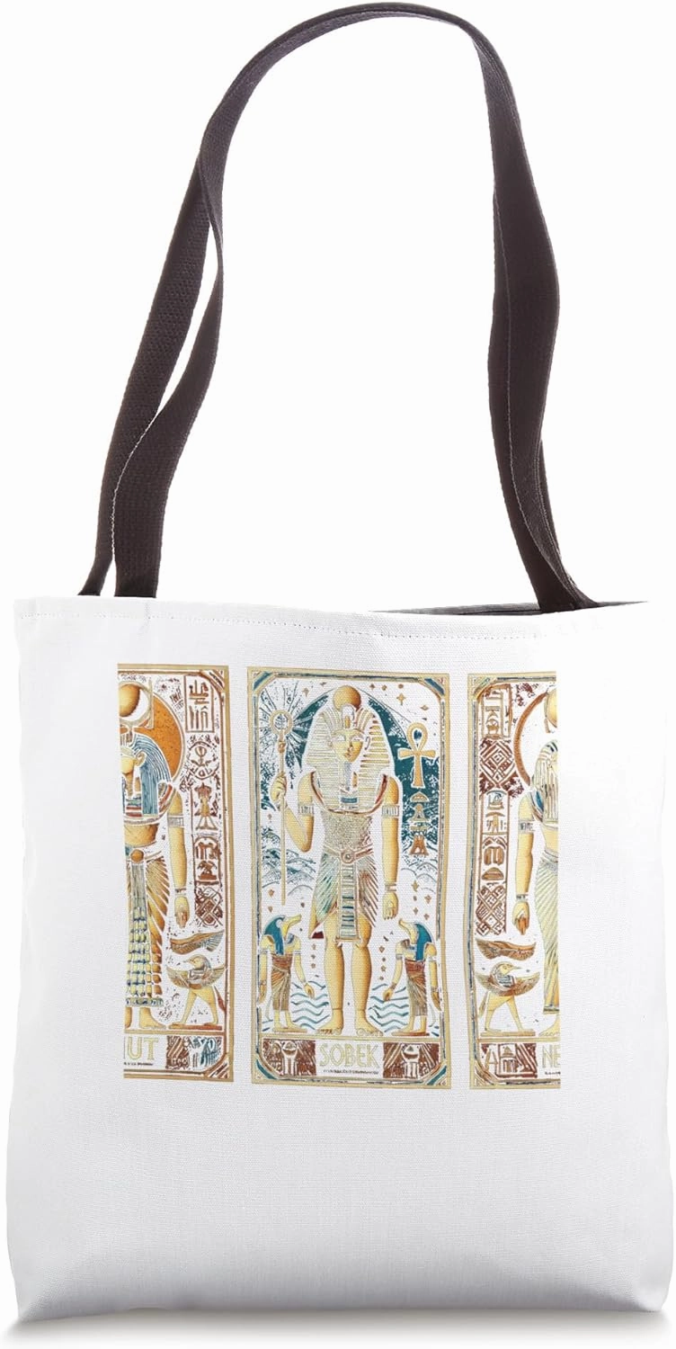 Egypt Sobek God of Strength Crocodile Nile Protection Tote Bag