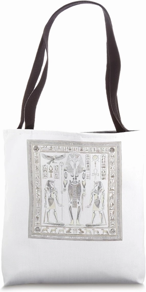 Egyptian Snake Symbol Art Graphic Vintage Tote Bag