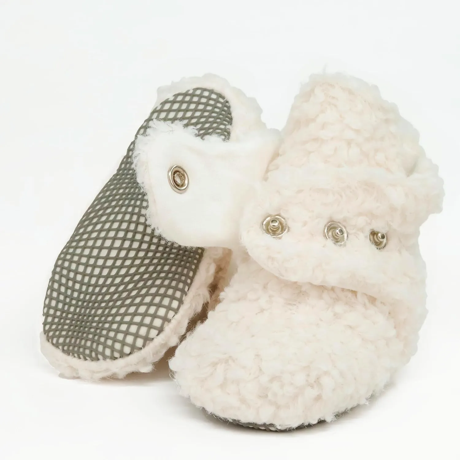 Ella Bonna Unisex Teddy Baby Booties Cotton Newborn Baby Socks Slipper Toddler Shoes, Infant Baby Girl Booties, Boy Socks