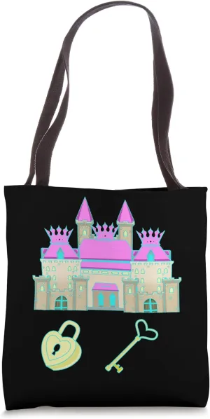 Fairy Tale Castle Figurine Medieval Castles Castles Tote Bag