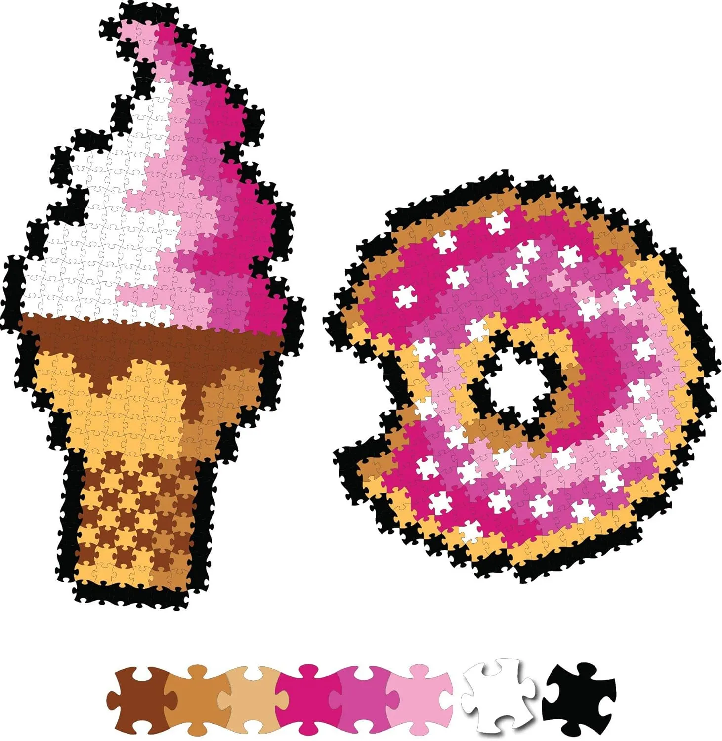 Fat Brain Toys F1992 Jixelz Sweet Treats, Multicoloured, ‎19 x 14 x 4 cm 150 Grams