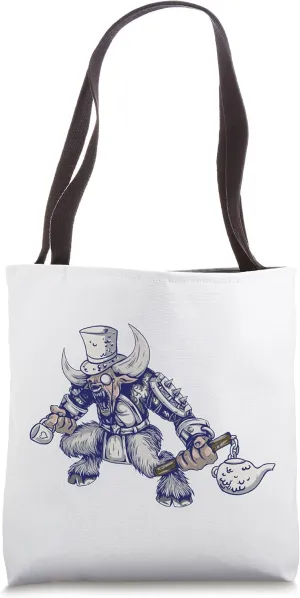 Fierce monster figure for a Fans of bizarre monster Tote Bag