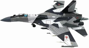 Finished Models 1:100 Scale for SU35 Super Flanker Fighter Alloy Aircraft Model Collectible Static Decoration Scale Airplanes