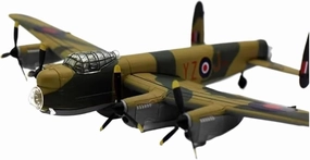 Finished Models 1:144 Scale for Avro 683 Lancaster B 1945 Fighter Alloy Aircraft Model Static Decoration Scale Airplanes