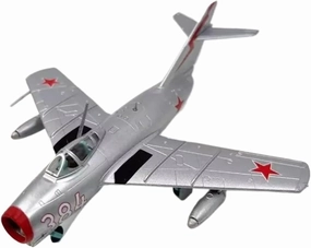 Finished Models 1:72 Scale for Soviet Air Force MIG-15 Alloy Fighter Model Static Gift Ornament Scale Airplanes