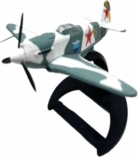 Finished Models 1:72 Scale for WWII Soviet Yak-3 1943 Alloy Aircraft Model Static Decoration Ornaments Scale Airplanes