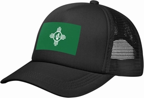 Flag of Lea County, New Mexico Baseball Cap for Men Women Adjustable Mesh Trucker Hat Golf Ball Caps