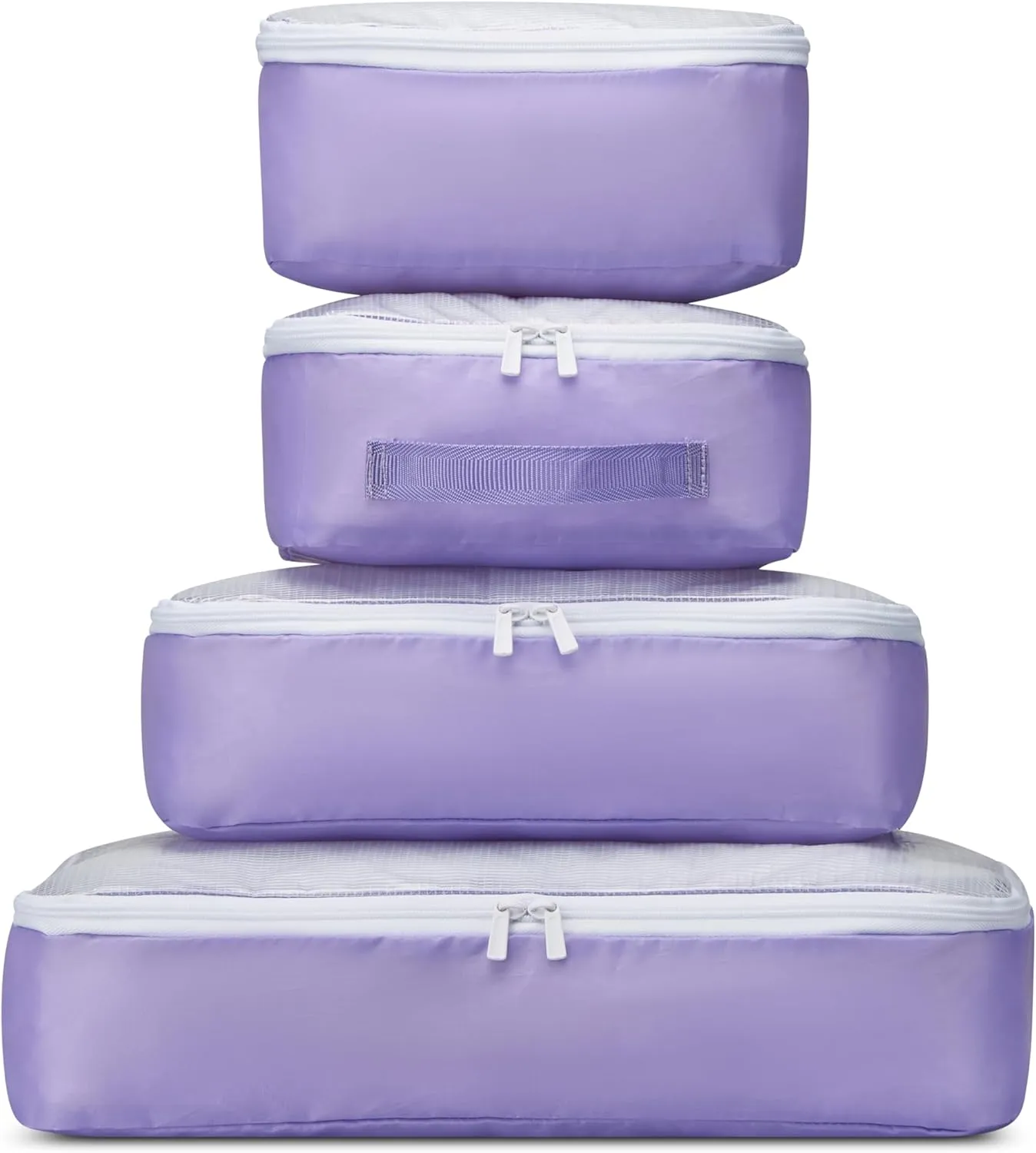 florence by mills No Drama Travel Packing Cubes, 4 Piece Set, Lavender