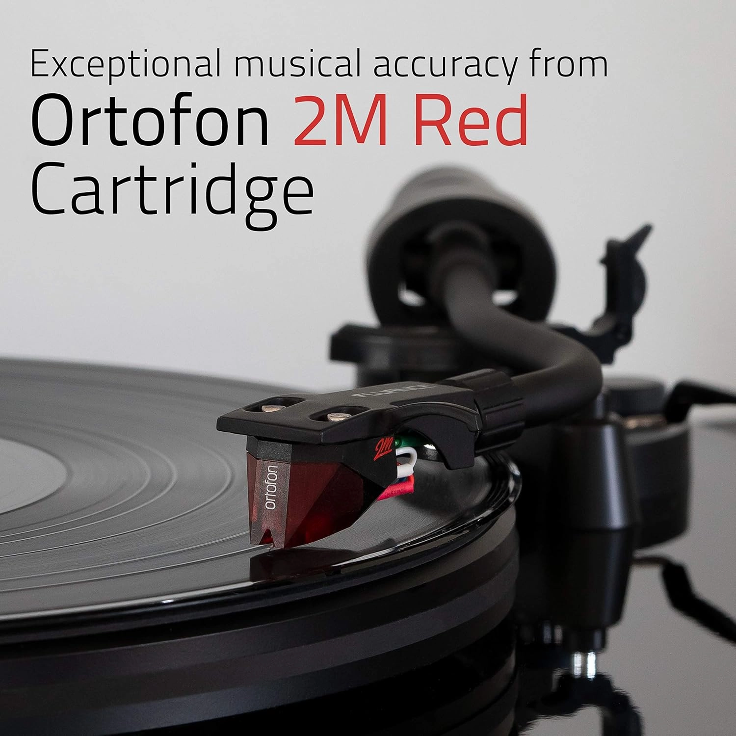 Fluance RT83 Reference High Fidelity Vinyl Turntable Record Player with Ortofon 2M Red Cartridge, Speed Control Motor, Record Weight, 3 in 1 Stylus and Record Cleaning Vinyl Accessory Kit