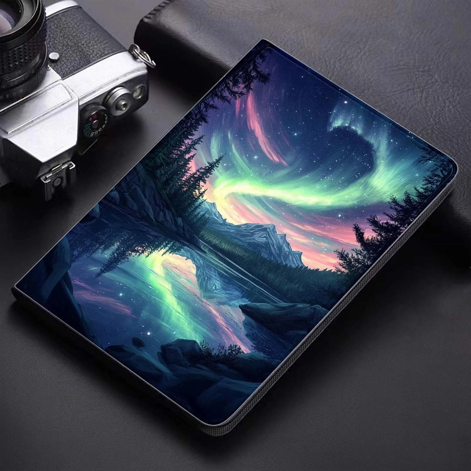 for Amazon Kindle Fire Max 11 Case (13th Generation, 2023 Release) 11",Auto Wake/Sleep,Slim Adjustable Viewing Angle Stand.Aurora Anime