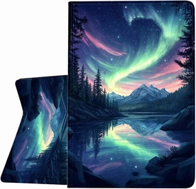 for Amazon Kindle Fire Max 11 Case (13th Generation, 2023 Release) 11",Auto Wake/Sleep,Slim Adjustable Viewing Angle Stand.Aurora Anime