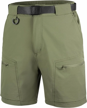 FREE SOLDIER Men's Cargo Hiking Shorts with Belt Lightweight Quick Dry Tactical Shorts with Pockets for Casual Work Golf