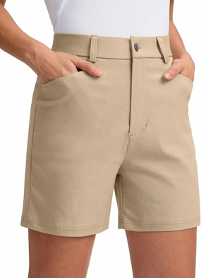 G Gradual 5" Women's Golf Shorts Stretchy Lightweight Outdoor Hiking Shorts with Pockets Shorts for Women Casual Summer