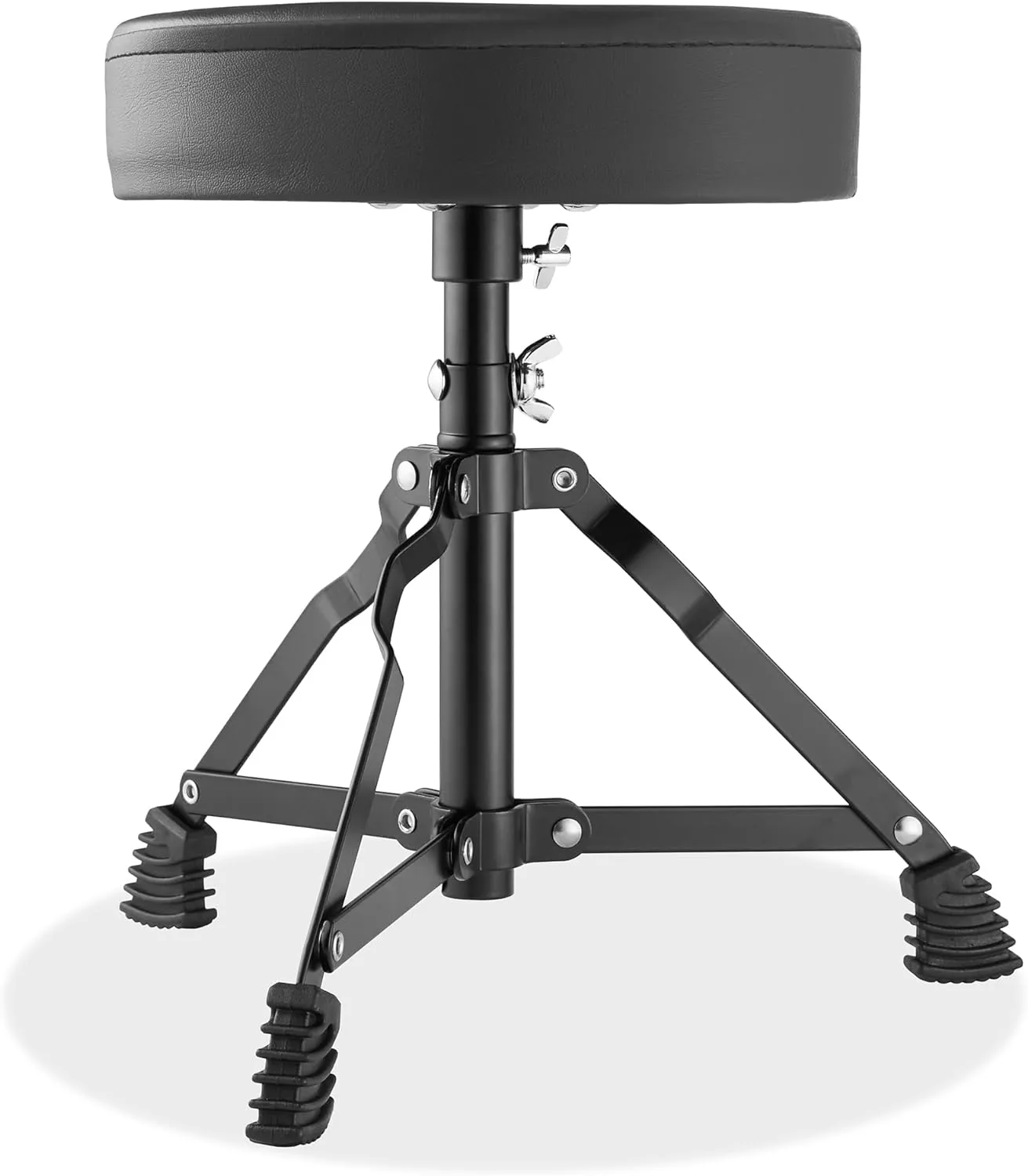 Gammon 3-Piece Junior Drum Set with Throne - Blue, Complete Beginner Kit with Bass Drum, Toms, Cymbal, Pedal, and Drumsticks
