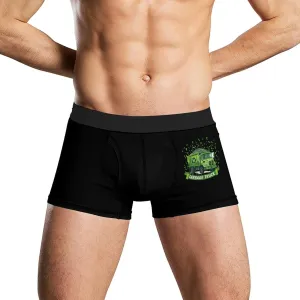 Garbage Truck Men's Boxer Briefs Soft Lightweight Underwear Stretch Trunks