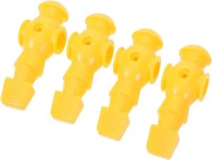 Garneck 4pcs Foosball Athletes Dolls Table Football Players for Replacement Resin Soccer Figures Set Tabletop Football Accessory Kit
