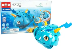 Geomag Kor TAZOO Beto Fish – 68 Piece Creative Magnet Transformative Playset Toy for Both Boys and Girls – Swiss Made – Part of Geomag’s World Famous Award Winning Product Line – Ages 5 and Up