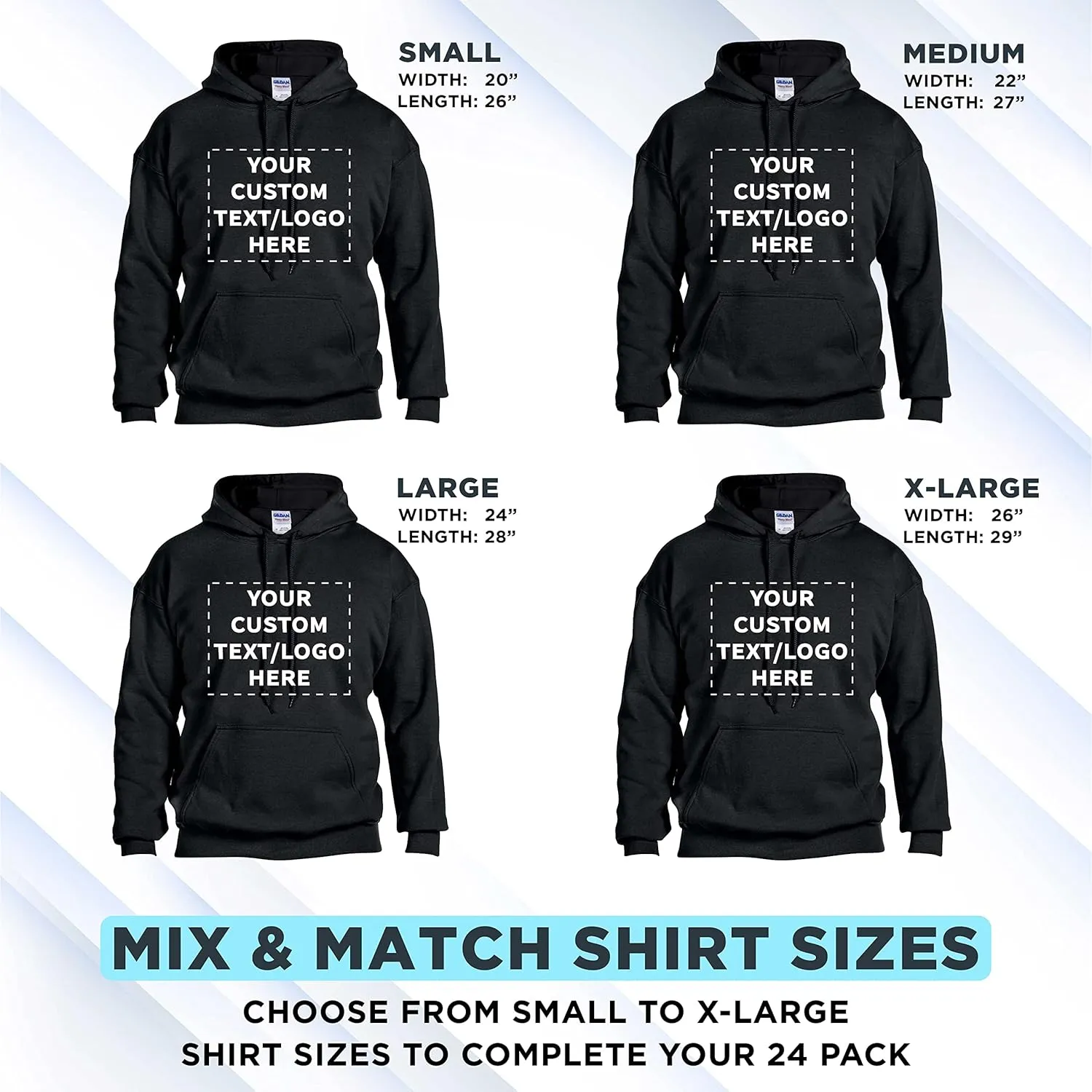 Gildan Adult Hoodies for Men and Women, Comfortable Cotton Unisex Sweatshirt with Hood