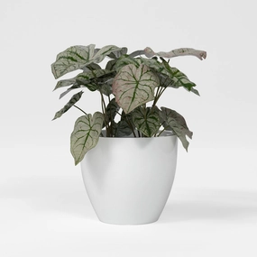 Greenline Fiberglass Lucy Extra Large Indoor/Outdoor Round Planter - 44" x 44" x 39" (Gloss White)
