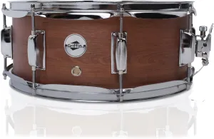 GRIFFIN Snare Drum | Poplar Wood Shell 14" x 5.5" with Flat Hickory PVC | 8 Metal Tuning Lugs & Snare Strainer Throw Off | Percussion Instrument with Drummers Key, Coated Head | Marching Kit Set