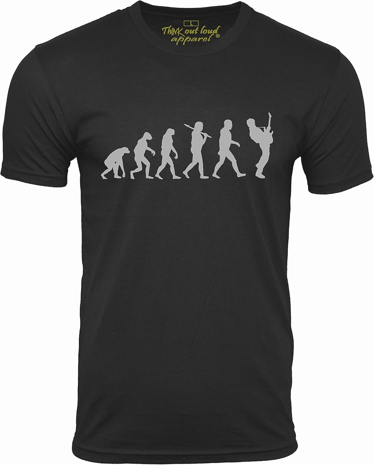 Guitar Player Evolution Funny T-Shirt Guitarist Musician Tee T Shirt