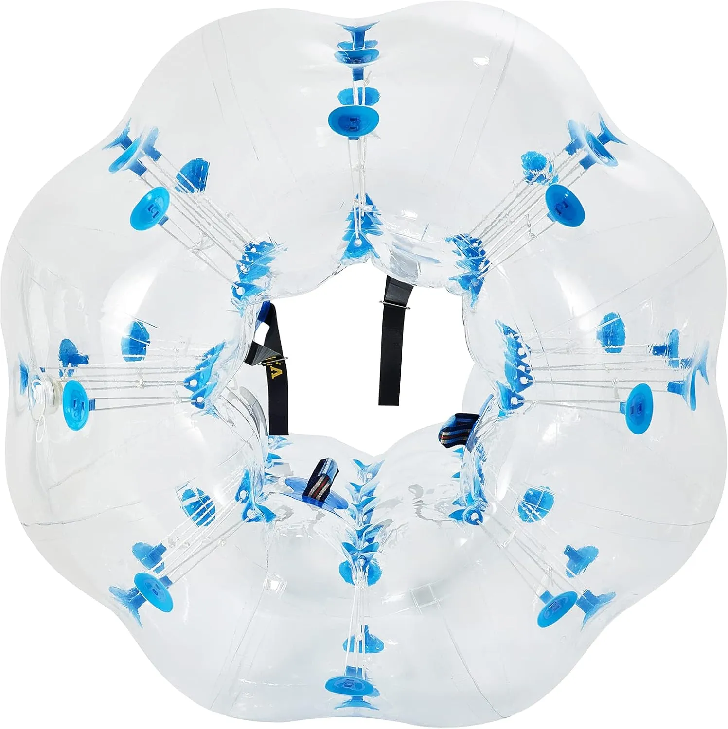 Happybuy Inflatable Bumper Ball 4 FT / 1.2M Diameter, Bubble Soccer, Blow It Up in 5 Min, Inflatable Zorb Ball for Adults or Children