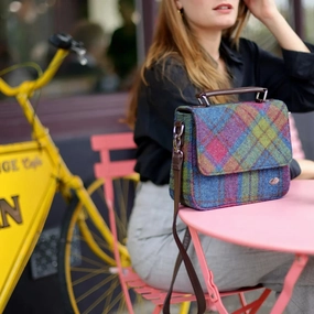 Harris Tweed 'Thurso' Square Bag Made in Scotland