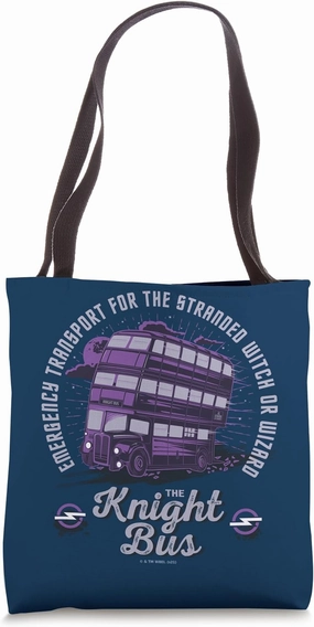 Harry Potter Magical Motors - The Knight Bus Tote Bag