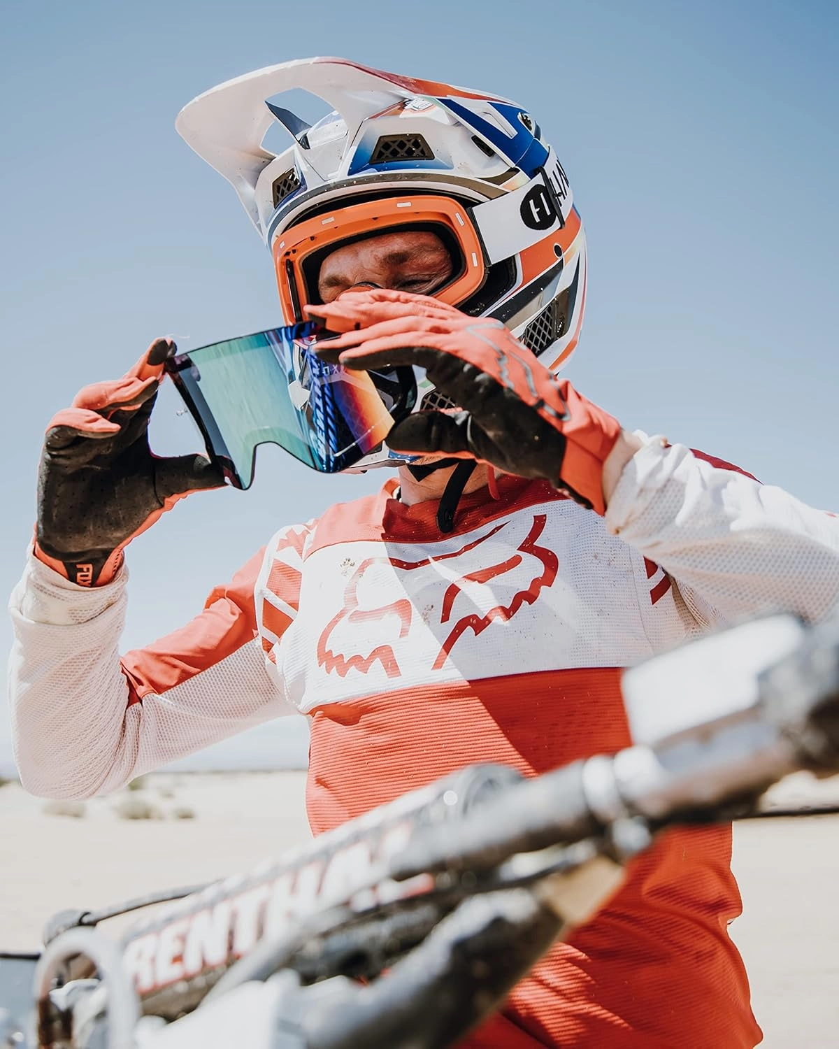 Havoc Racing Magnetic Frameless Goggles - For Motocross, Dirt Biking, Snowboarding, ATV, & UTV - UV Blocking Anti-Fog Goggles