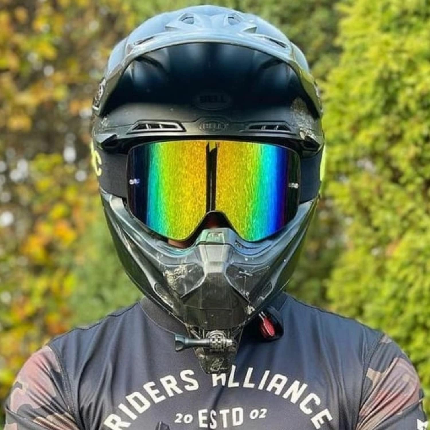 Havoc Racing Magnetic Frameless Goggles - For Motocross, Dirt Biking, Snowboarding, ATV, & UTV - UV Blocking Anti-Fog Goggles