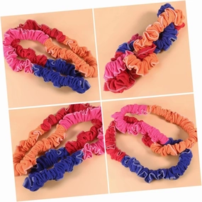 HEMOTON Elastic Band for Boys and Girls Outdoor Boys and Girls Stretch Rope Pull Rope Toys Running Pull Ring Safe for Activities Random