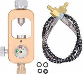 High Pressure HPA Adapter, 30MPA 40MPA, Aluminum Alloy, Leak Proof O Ring, Quick Setup, for Scuba Diving, PCP, Firefighting