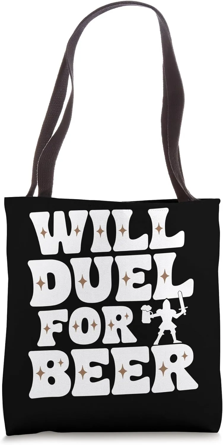 Historical Reenactment Medieval Combat Knight Battle Gear Tote Bag