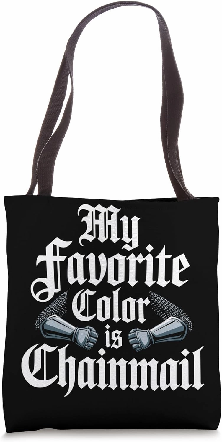 Historical Reenactment Medieval Combat Knight Battle Gear Tote Bag