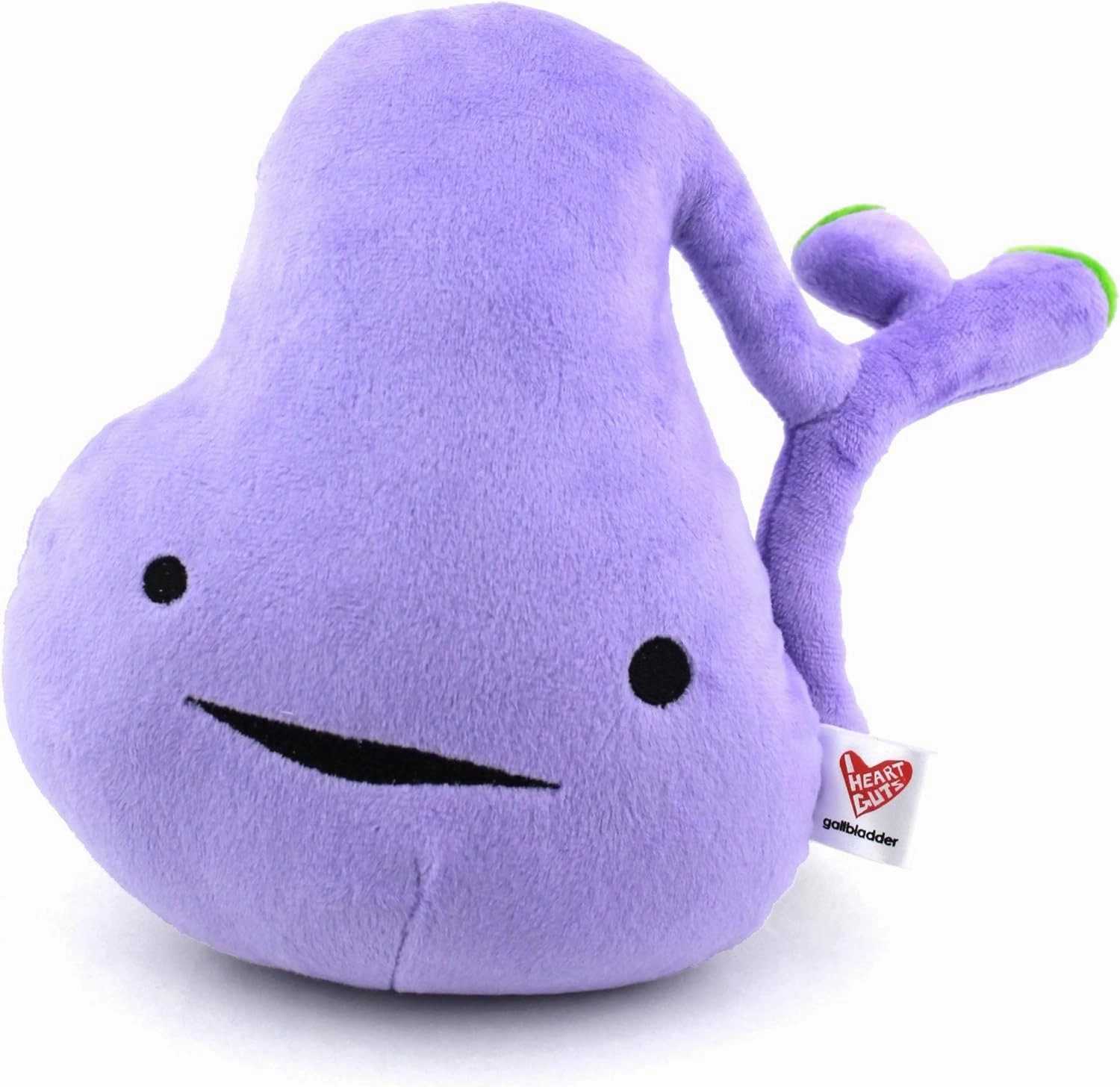 I Heart Guts Gallbladder Plush Toy - You’ve Got Gall! - 8" Educational Organ Stuffed Animals - Gallbladder Surgery Recovery Gifts, Ideal for Doctors, Nurses, Graduation