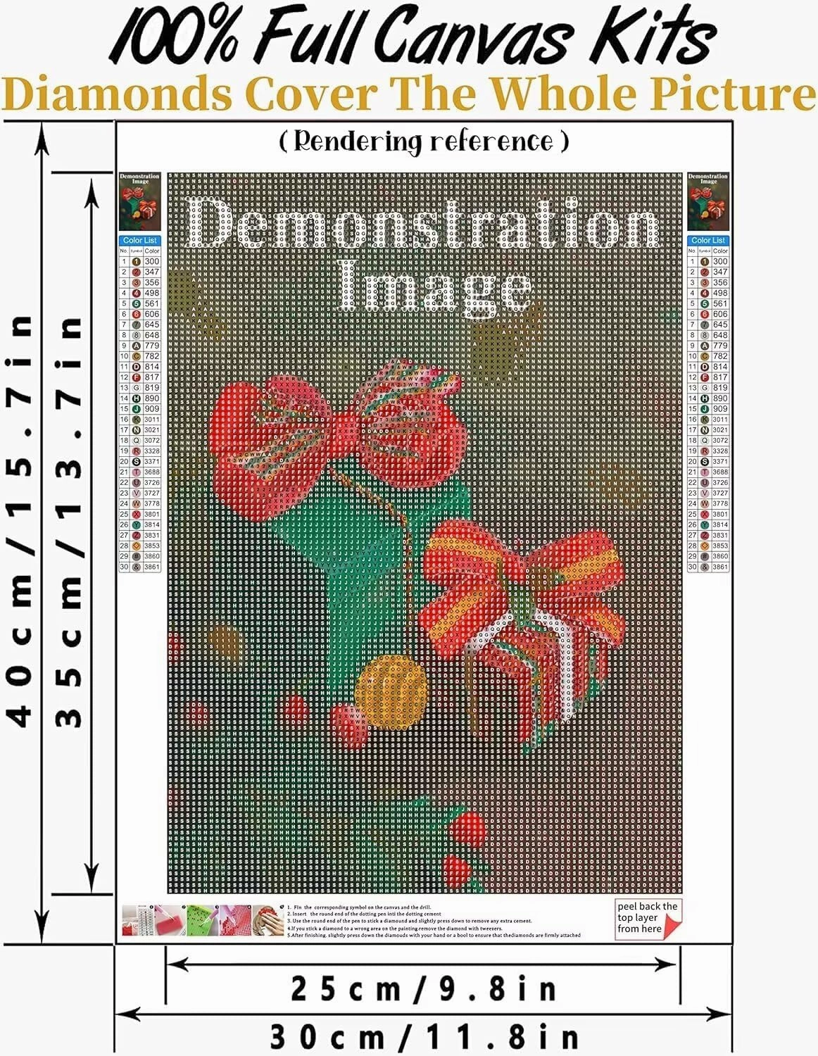 IEFSCAY Diamond Painting Kits Dusk Sea Diamond Painting Stress Relief Office Gift & Graduation Decorations Class of 2024 - DIY Diamond Hand Embroidery Kit for Room Decor 40X60cm