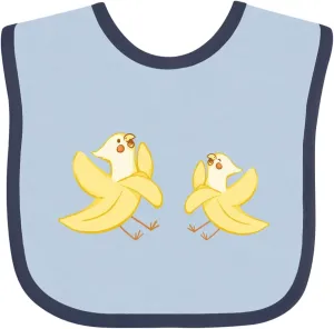 inktastic Banana Birds Baby Bib