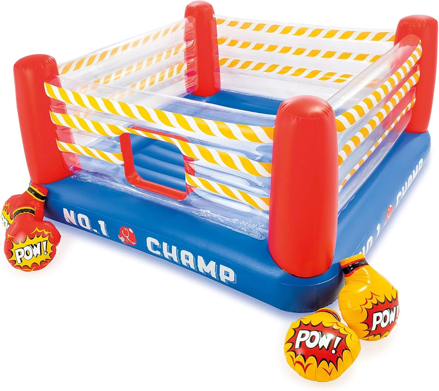 Intex Inflatable Boxing Ring with 2 Boxing Gloves, 226 x 110 cm (48250)