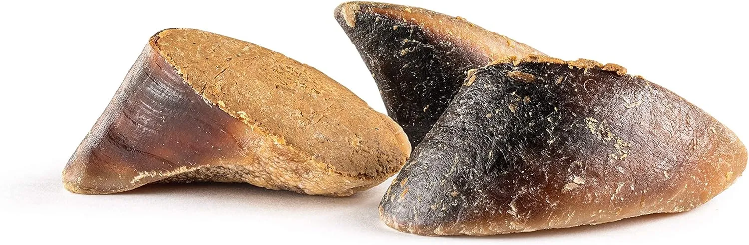 Jack&Pup Filled Cow Hooves for Dogs (Variety Pack) Cow Hoofs for Dogs | Natural Dog Chews, Filled Dog Bones (Bacon and Cheese, Peanut Butter, Bully Stick Flavors)