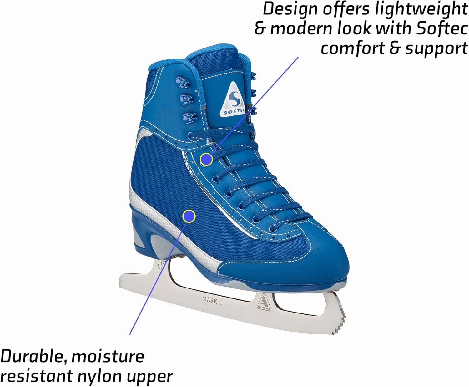 Jackson Ultima Softec Vista Women's/Girls Figure Skates