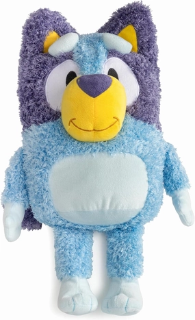 Jay Franco Weighted Bluey Plush Pillow Buddy - 2.5 lbs Soft Plushie Stuffed Pillow, 17 Inches, Blue - Bluey