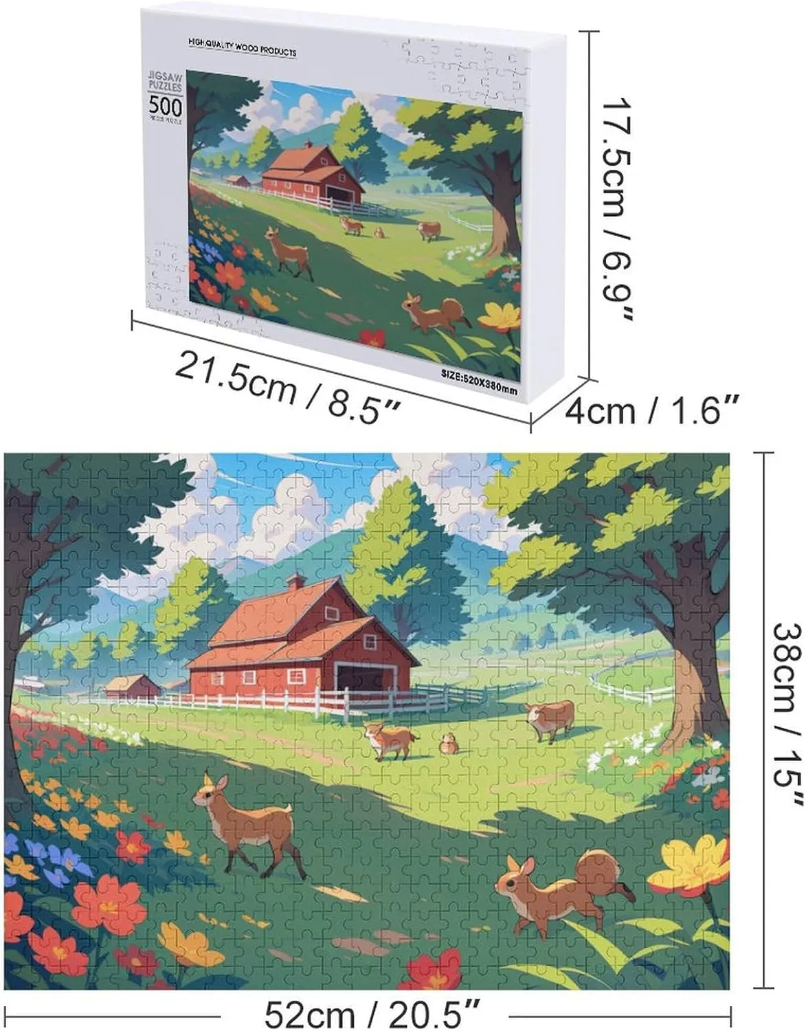 Jigsaw Puzzles for Adults Puzzle Fishing Bait God Says You are 500pcs Jigsaw Puzzles Props for Adolescent Children Educational Game Toys Collectibles Modern Home Decoration 20.5x15 Inch