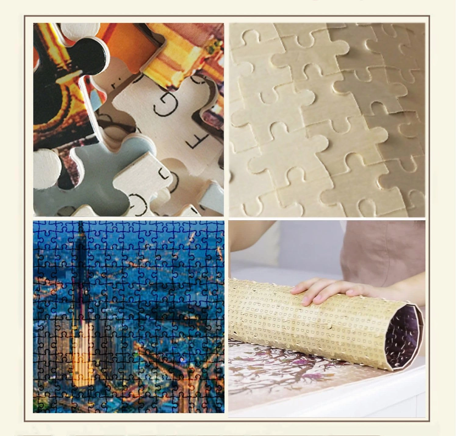 Jigsaw Puzzles 1000 Pieces for Adult Beautiful View Photo Saigon Ho Minh City Puzzle Game for Family Wooden Puzzle Toy Educational Games Puzzles for Home Decor