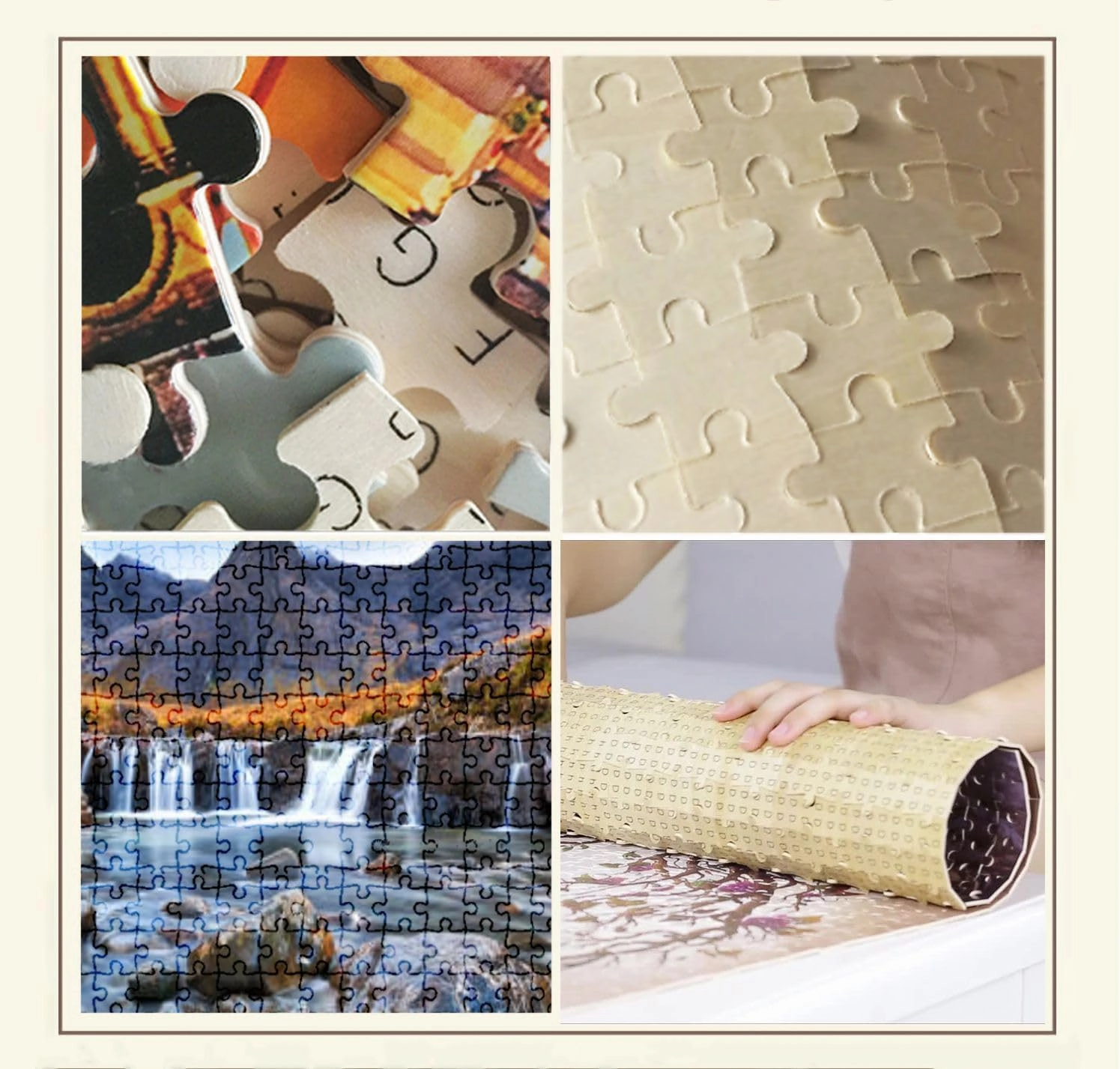 Jigsaw Puzzles 1000 Pieces for Adult Fairy Pools Glen Brittle Isle Skye Scotland Landscape Scenery Puzzle Game for Family Wooden Puzzle Toy Educational Games Puzzles for Home Decor
